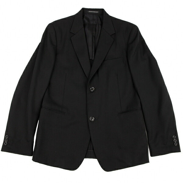 Yohji Yamamoto COSTUME D'HOMME Wool Shadow 2B Jacket Size 2