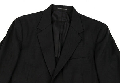 Yohji Yamamoto COSTUME D'HOMME Wool Shadow 2B Jacket Size 2
