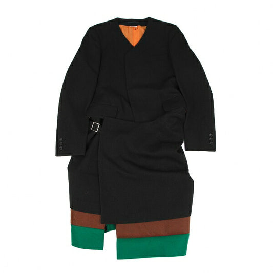 COMME des GARCONS HOMME PLUS 22AW Felt Coat Black Size M