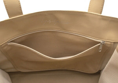 Yohji Yamamoto FEMME Canvas Bag Beige