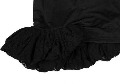 COMME des GARCONS 21AW Lace Volume Hem T-Shirt Black Size L