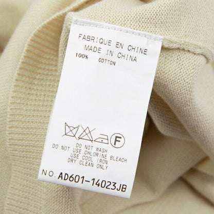 KEITA MARUYAMA Phoenix Bead Embroidered Knit Cream Size 2