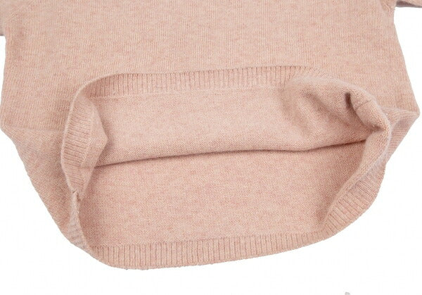 KEITA MARUYAMA Sleeve Embroidered Wool Sweater Pink Size M