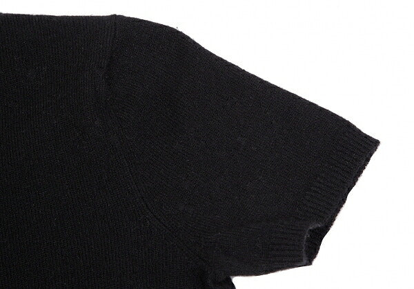 KEITA MARUYAMA Eiffel Tower Stitch Short Knit Black Size 1
