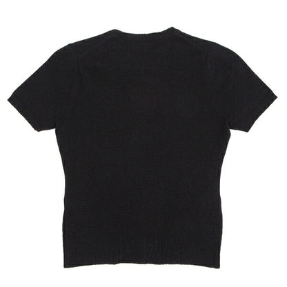 KEITA MARUYAMA Eiffel Tower Stitch Short Knit Black Size 1