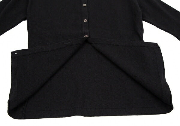 KEITA MARUYAMA Peacock Embroidery 3/4 Cardigan Black Size 1