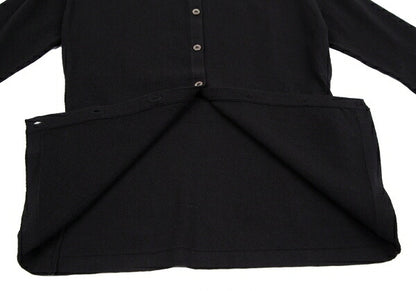 KEITA MARUYAMA Peacock Embroidery 3/4 Cardigan Black Size 1