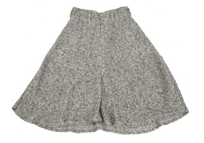 Y's Alpaca Blend Nep Knit Skirt Gray Size 1