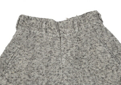 Y's Alpaca Blend Nep Knit Skirt Gray Size 1