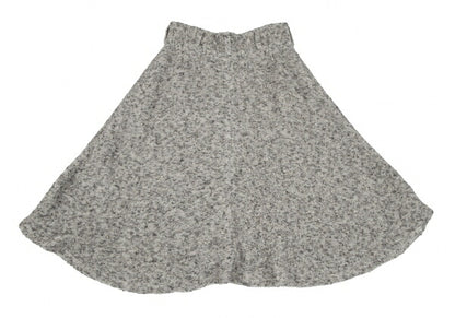 Y's Alpaca Blend Nep Knit Skirt Gray Size 1