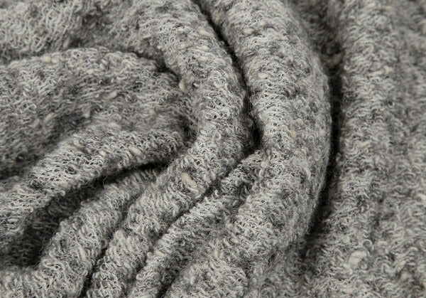 Y's Alpaca Blend Nep Knit Skirt Gray Size 1