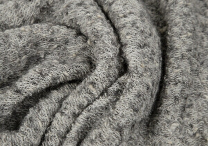 Y's Alpaca Blend Nep Knit Skirt Gray Size 1