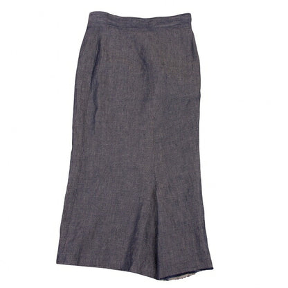 Yohji Yamamoto FEMME Linen Denim Skirt Indigo Size 1