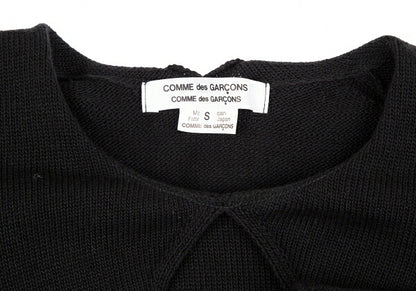 COMME des GARCONS Acrylic Neck Design Sweater Black Size S