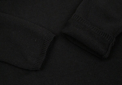 COMME des GARCONS Acrylic Neck Design Sweater Black Size S