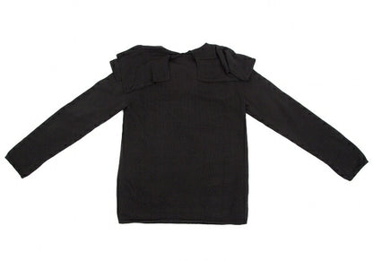 COMME des GARCONS Acrylic Neck Design Sweater Black Size S