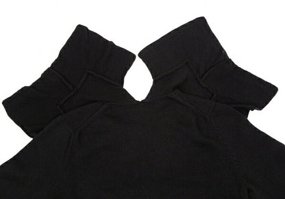 COMME des GARCONS Acrylic Neck Design Sweater Black Size S
