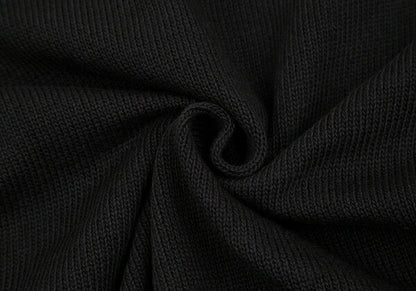 COMME des GARCONS Acrylic Neck Design Sweater Black Size S