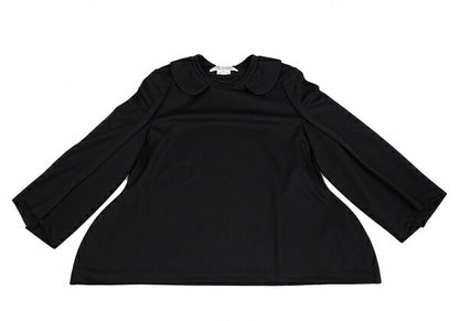 COMME des GARCONS 22AW Round Collar 2D Cut Top Black Size S