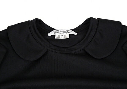 COMME des GARCONS 22AW Round Collar 2D Cut Top Black Size S