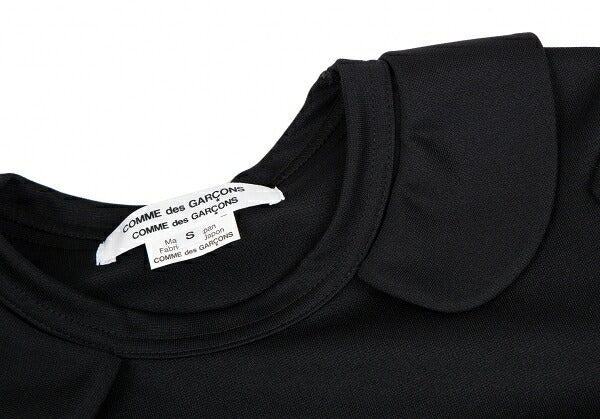 COMME des GARCONS 22AW Round Collar 2D Cut Top Black Size S