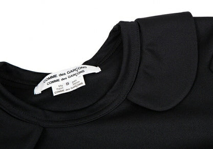 COMME des GARCONS 22AW Round Collar 2D Cut Top Black Size S