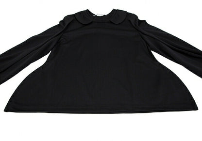 COMME des GARCONS 22AW Round Collar 2D Cut Top Black Size S