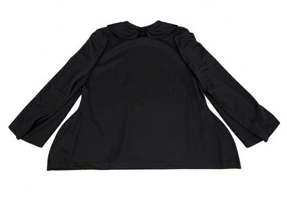 COMME des GARCONS 22AW Round Collar 2D Cut Top Black Size S