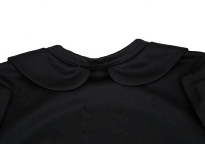 COMME des GARCONS 22AW Round Collar 2D Cut Top Black Size S