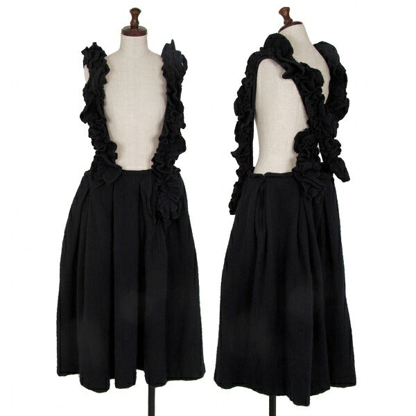 COMME des GARCONS 22AW Frill Shoulder Skirt Navy Size XS