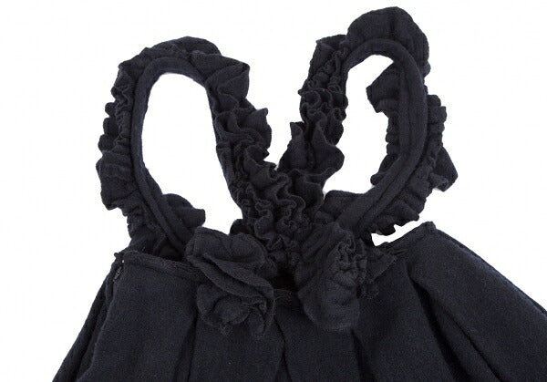 COMME des GARCONS 22AW Frill Shoulder Skirt Navy Size XS