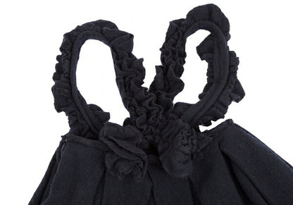 COMME des GARCONS 22AW Frill Shoulder Skirt Navy Size XS