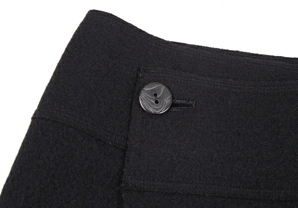 JURGEN LEHL Wool Angora Wrap Skirt Black Size M