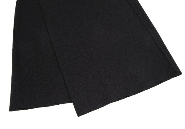 JURGEN LEHL Wool Angora Wrap Skirt Black Size M