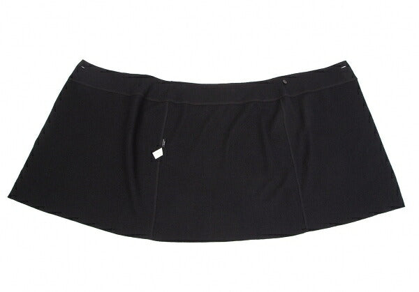 JURGEN LEHL Wool Angora Wrap Skirt Black Size M
