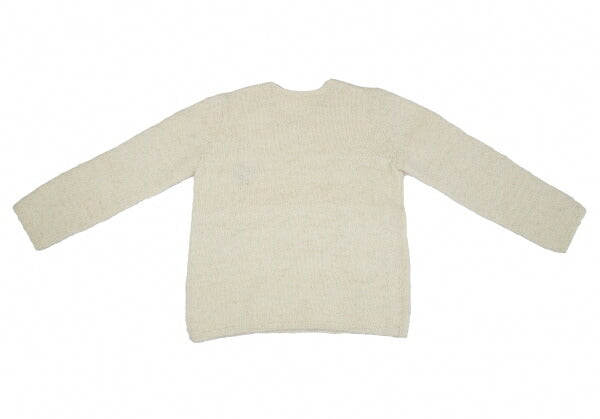 JURGEN LEHL One-Point Alpaca Sweater Cream Size M