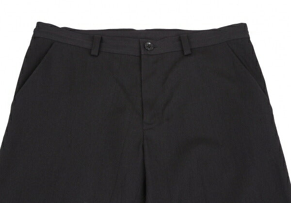 Y's Wool Rayon Washer Finish Pants Black Size 2