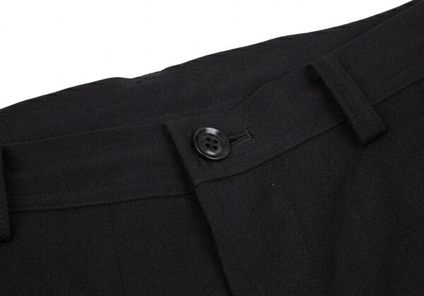 Y's Wool Rayon Washer Finish Pants Black Size 2