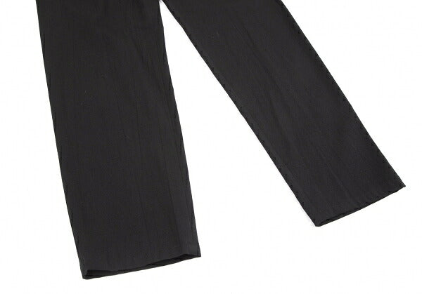 Y's Wool Rayon Washer Finish Pants Black Size 2