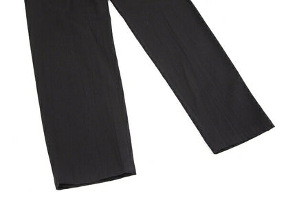 Y's Wool Rayon Washer Finish Pants Black Size 2