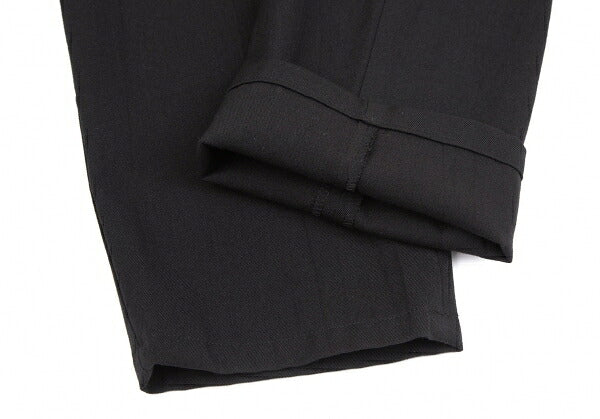 Y's Wool Rayon Washer Finish Pants Black Size 2