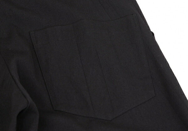 Y's Wool Rayon Washer Finish Pants Black Size 2