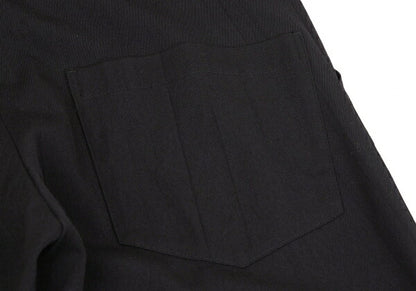 Y's Wool Rayon Washer Finish Pants Black Size 2