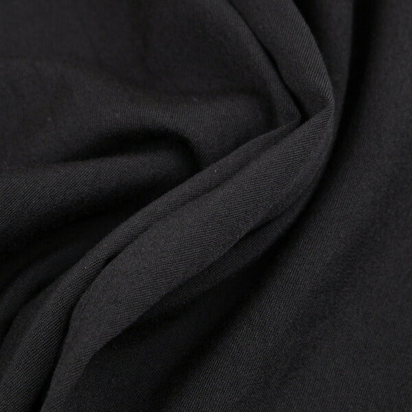 Y's Wool Rayon Washer Finish Pants Black Size 2