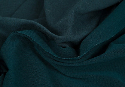 ISSEY MIYAKE Drape Mesh Layered T-Shirt Dark Green Size 2