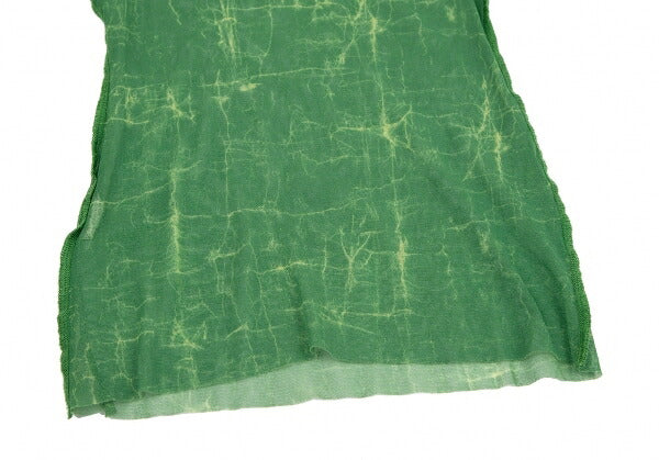 Jean Paul GAULTIER FEMME Knit Frill Shirt Green Size 40