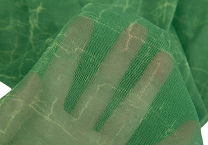 Jean Paul GAULTIER FEMME Knit Frill Shirt Green Size 40
