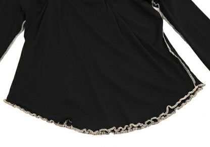 Jean Paul GAULTIER FEMME Powernet Shirt Black Size 40