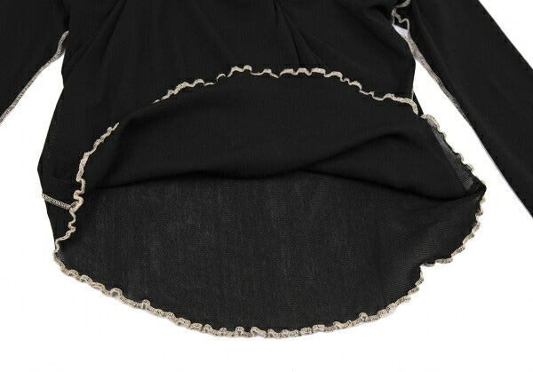 Jean Paul GAULTIER FEMME Powernet Shirt Black Size 40