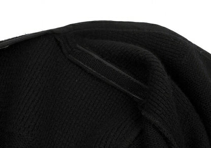 FOXEY Cashmere Knit Double-Breasted Jacket Black Size F